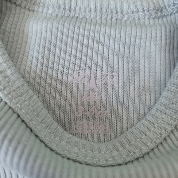Baby Boy Ribbed Sage Onesie (3-6 Months) - Picture 3 of 3